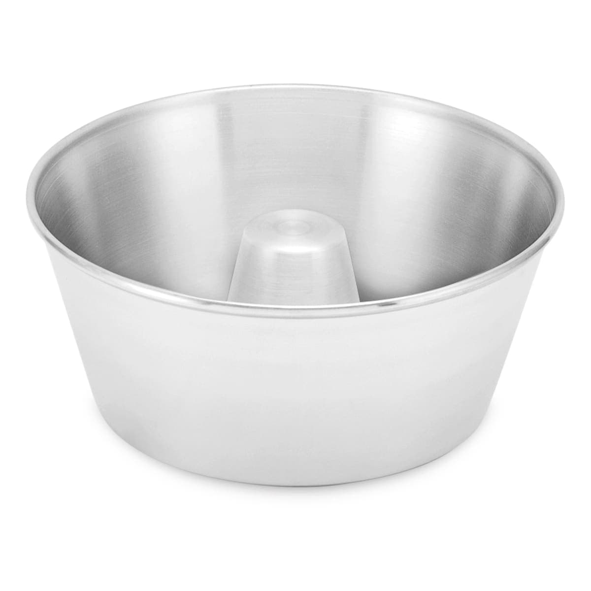Magnific - Molde redondo para budin c/tubo 22cm - Pulido - 0,8mm